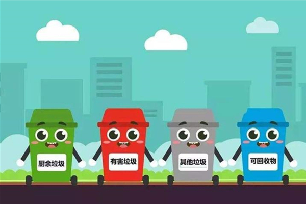 垃圾分类互动游戏-触摸屏操作